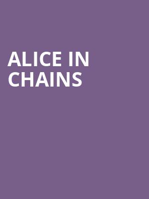 Alice In Chains, Grand Sierra Theatre, Reno