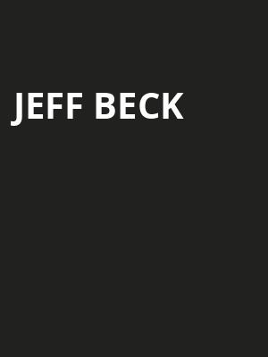Jeff Beck, Grand Sierra Theatre, Reno