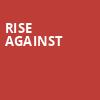 Rise Against, Grand Sierra Theatre, Reno